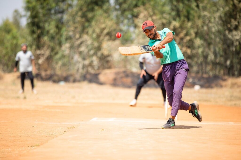 cricket, game, cricket player